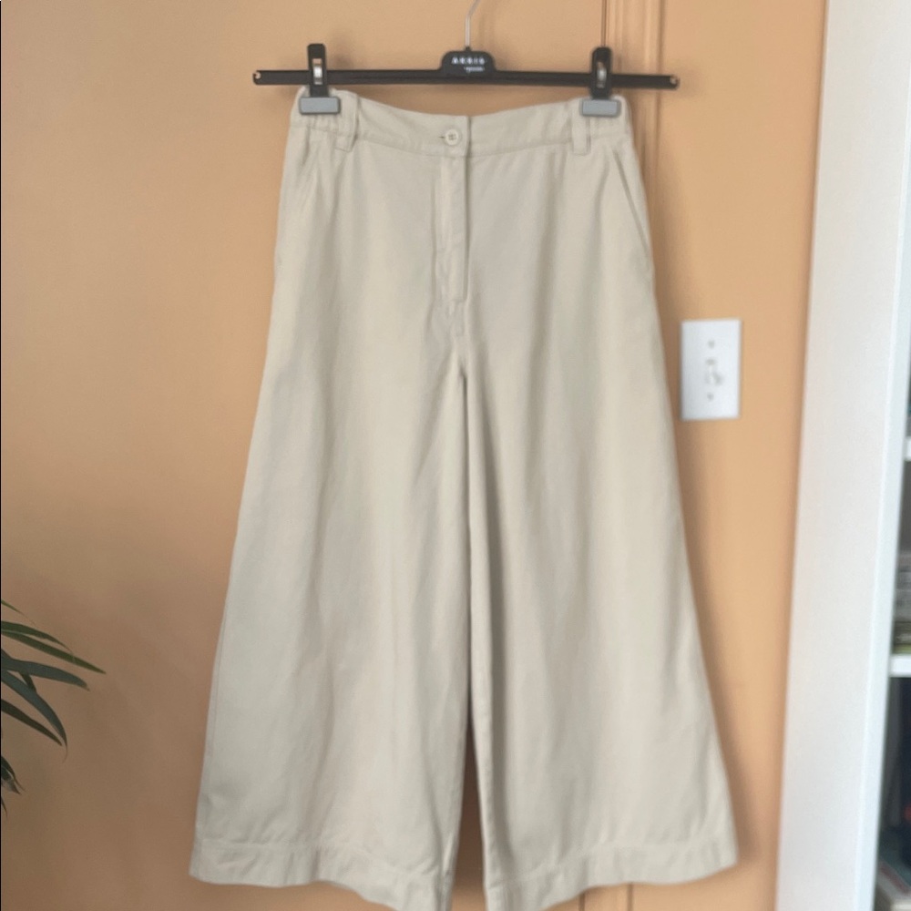 MaxMara Beige “Disco” Trousers - Picture 3 of 9